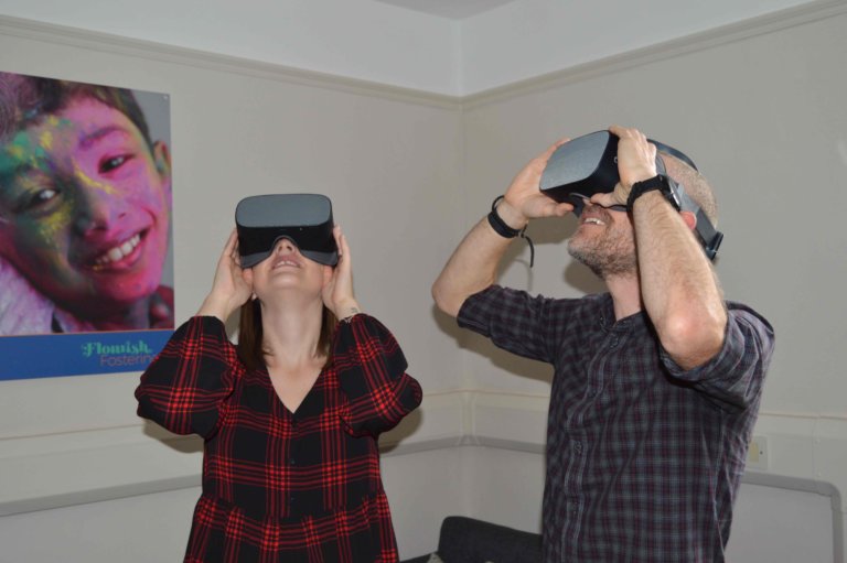 Flourish Fostering using Antser Virtual Reality